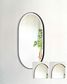 LED Noosa 1200x750 Black Metal Frame Mirror