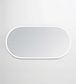 LED Noosa 1500x750 White Metal Frame Mirror