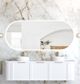 LED Noosa 1800(W)x750(H) Frameless Tuffi Mirror - Install Horizontal or Vertical
