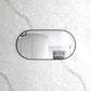 Noosa 1200(W)x600(H) Black Metal Frame Mirror- Install Horizontal or Vertical