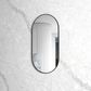 Noosa 1200(W)x600(H) Black Metal Frame Mirror- Install Horizontal or Vertical