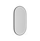 LED Noosa 900(H)x450(W) Black Metal Frame Mirror