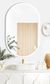 LED Noosa 1200x750 White Metal Frame Mirror