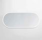 LED Noosa 1800(W)x750(H) White Metal Frame Mirror- Install Horizontal or Vertical