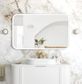 LED Newport 1200(W)x750(H) White Metal Frame Mirror- Install Horizontal or Vertical