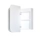 LED Newport 900(W)x750(H) White Shaving Cabinet - Premium Edition