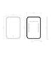 LED Newport 900(H)x600(W) Black Metal Frame Tuffi Mirror- Install Horizontal or Vertical
