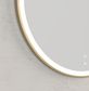 LED Bondi 800mm Gold Metal Frame Mirror