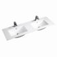 Byron Fluted 1500mm Woodland Oak Wall Hung Vanity with Ceramic Top