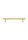 Heirloom - 171mm Brushed Brass Handle (Premium Solid Brass Construction)