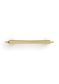 Heirloom - 140mm Brushed Brass Handle (Premium Solid Brass Construction)