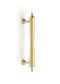 Heirloom - 140mm Brushed Brass Handle (Premium Solid Brass Construction)