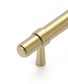 Heirloom - 138mm Brushed Brass Handle (Premium Solid Brass Construction)