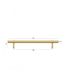 Astor - 210mm Brushed Brass Handle (Premium Solid Brass Construction)