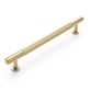 Soho - 195mm Brushed Brass Handle (Premium Solid Brass Construction)