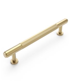 Soho - 165mm Brushed Brass Handle (Premium Solid Brass Construction)