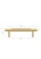 Nord - 130mm Brushed Brass Handle (Premium Solid Brass Construction)