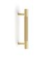 Nord - 130mm Brushed Brass Handle (Premium Solid Brass Construction)