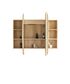 LED Bondi 1500(W)x900(H) Natural Oak Shaving Cabinet - Premium Edition