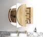 LED Bondi 1500(W)x900(H) Natural Oak Shaving Cabinet - Premium Edition