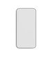 LED Newport 1500(W)x750(H) Black Metal Frame Mirror- Install Horizontal or Vertical