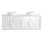 Laguna Mark II 1500mm Matte White Wall Hung Vanity
