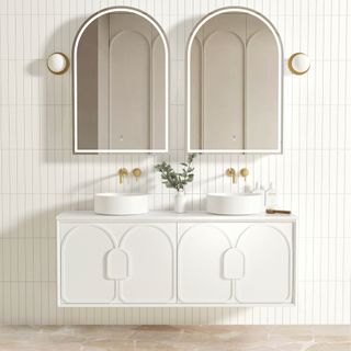 Laguna Mark II 1500mm Matte White Wall Hung Cabinet Only