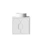 Laguna Mark II 600mm Matte White Wall Hung Vanity