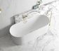 Attica Bondi 1700 Matte White Bath with Overflow
