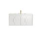 Laguna Mark II 1200mm Matte White Wall Hung Vanity with Ceramic Top