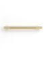 Nord - 200mm Brushed Brass Handle (Premium Solid Brass Construction)