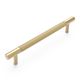 Nord - 200mm Brushed Brass Handle (Premium Solid Brass Construction)