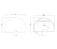 LED Moonlight Archie 1000(H)x1500(W) Frameless Mirror