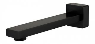 Zevio / Oskar  Matte Black Bath Spout Square