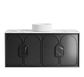Laguna Mark II 1200mm Black Oak Wall Hung Vanity