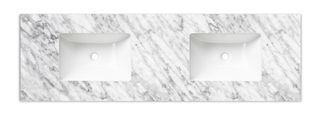 Laguna Mark II 1500mm Black Oak Wall Hung Vanity with Undermount Natural Carrara Marble Top & Basin