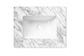 Laguna Mark II 600mm Black Oak Wall Hung Vanity with Undermount Natural Carrara Marble Top & Basin