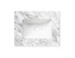 Laguna Mark II 600mm Matte White Wall Hung Vanity with Undermount Natural Carrara Marble Top & Basin