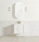 Laguna Mark II 600mm Matte White Wall Hung Vanity with Ceramic Top