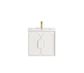 Laguna Mark II 600mm Matte White Wall Hung Vanity with Ceramic Top