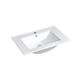 Laguna Mark II 600mm Matte White Wall Hung Vanity with Ceramic Top