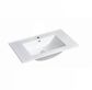 Laguna Mark II 750mm Matte White Wall Hung Vanity with Ceramic Top