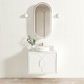 Laguna Mark II 750mm Matte White Wall Hung Vanity with Pure White Top