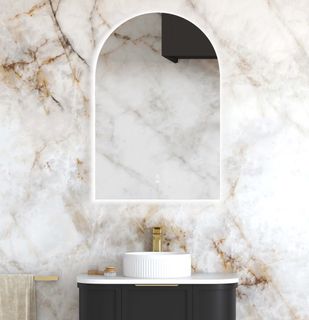 LED Archie 900(H)x600(W) Frameless Mirror