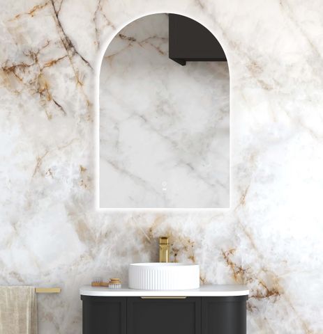 LED Archie 900(H)x600(W) Frameless Mirror