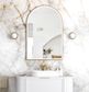 LED Archie 1200(H)x800(W) Gold Metal Frame Mirror