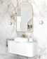 LED Archie 1200(H)x800(W) Gold Metal Frame Mirror