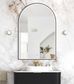LED Archie 1500(H)x1000(W) Black Metal Frame Mirror