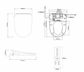 Attica Gaia Spa Electronic Bidet Seat