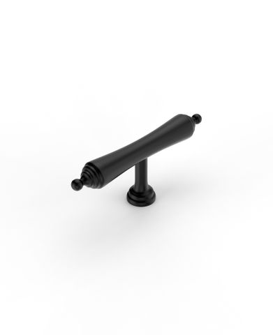 Heirloom - 80mm Matte Black Handle (Premium Solid Brass Construction)